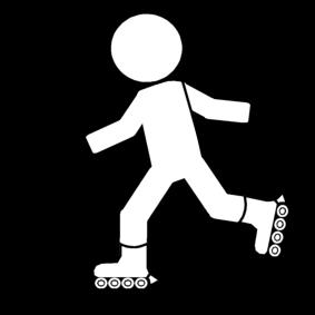 patines en lAnea Dibujo para colorear patines en lAnea