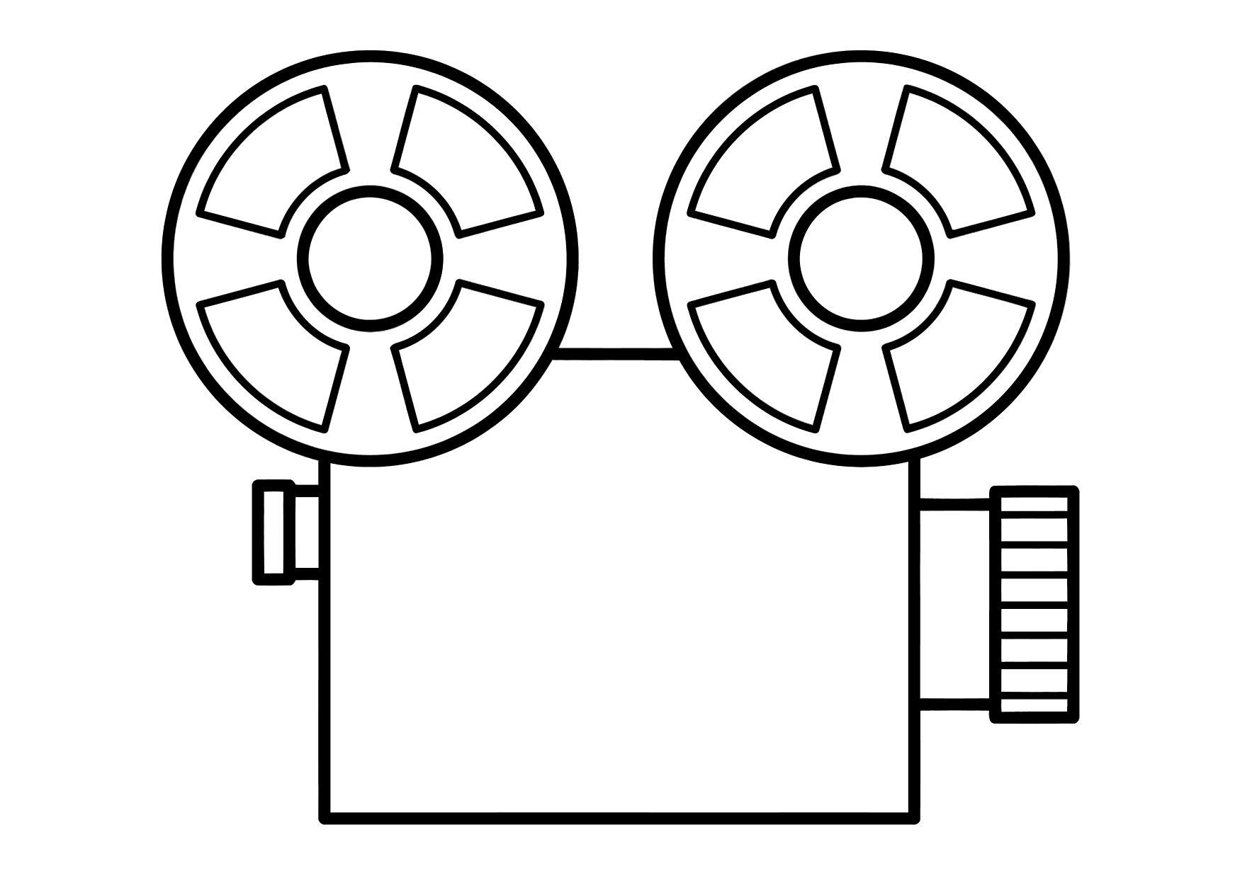 pelAcula Dibujo para colorear pelAcula