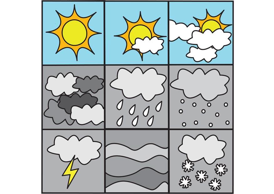 pictgramas tiempo 3 Dibujo para colorear pictgramas tiempo 3