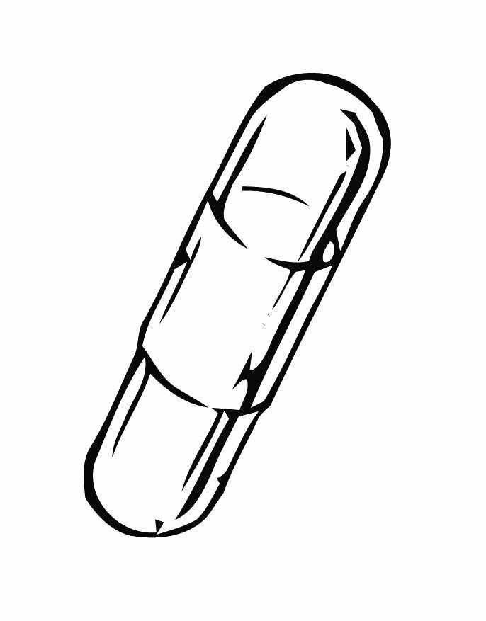 Dibujo para colorear pA­ldora