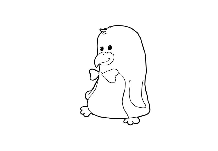 pingA¼ino Dibujo para colorear pingA¼ino