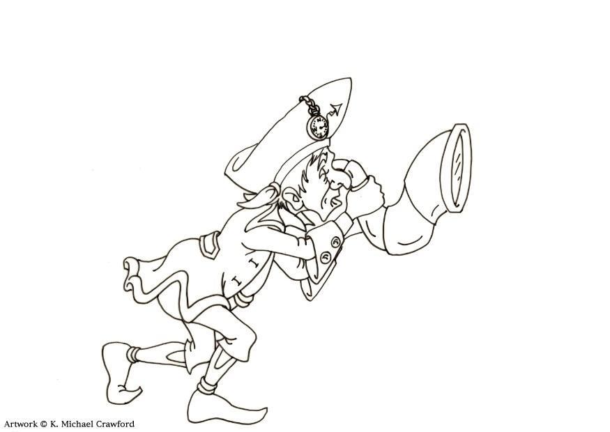 pirata Dibujo para colorear pirata