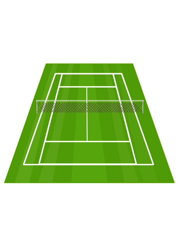 pista de tenis Imagen pista de tenis