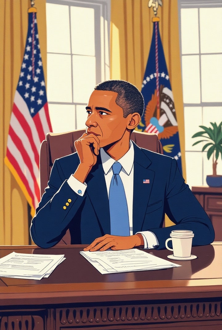Imagen presidente obama