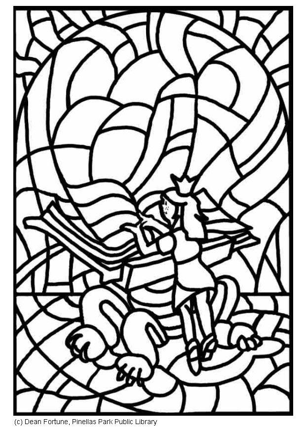 Dibujo para colorear princesa