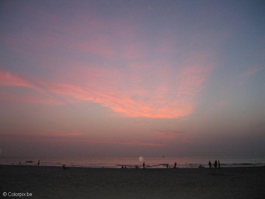 puesta de sol Foto puesta de sol