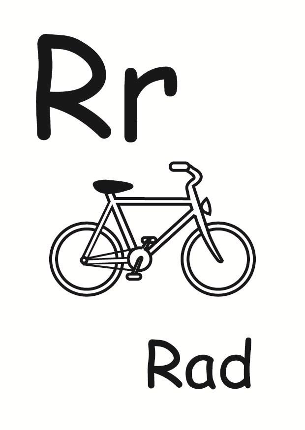 r Dibujo para colorear r