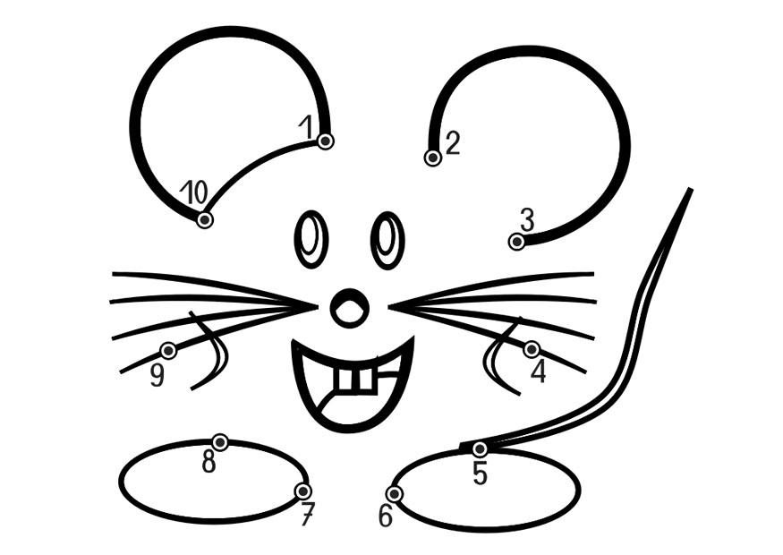 ratA³n Dibujo para colorear ratA³n
