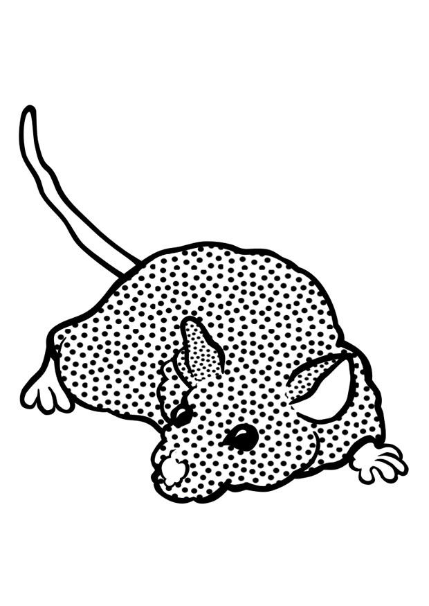 ratA³n Dibujo para colorear ratA³n