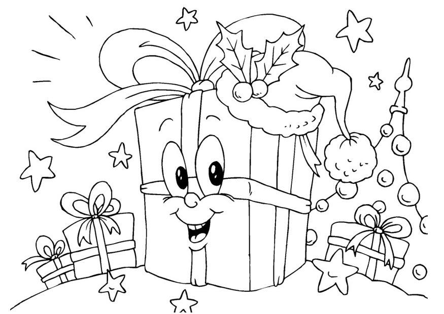 regalos Dibujo para colorear regalos