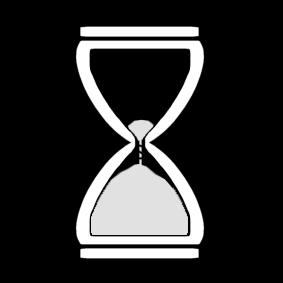 reloj de arena Dibujo para colorear reloj de arena