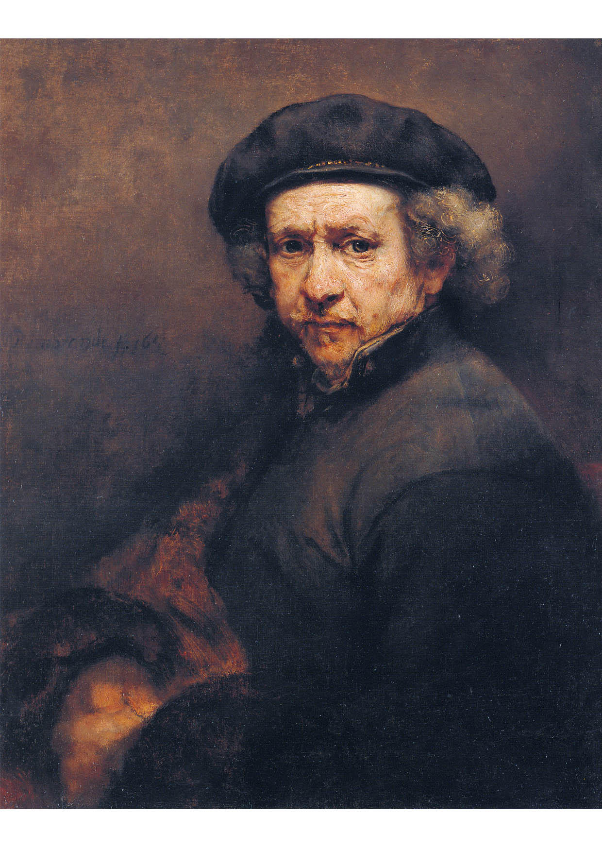 rembrandt - autoretrato Imagen rembrandt - autoretrato
