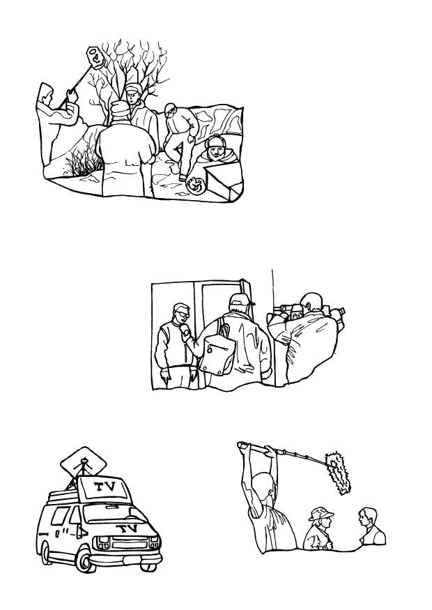 Dibujo para colorear reportaje