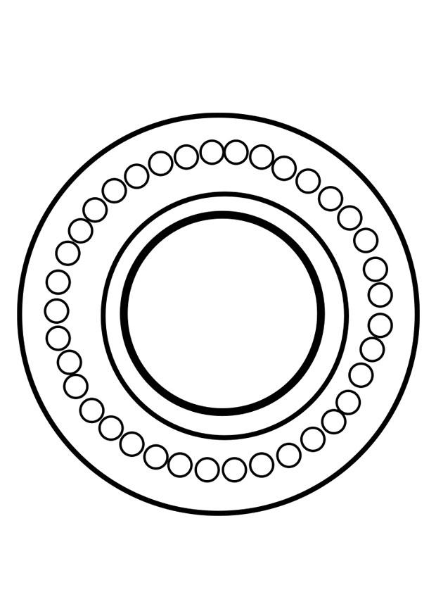 rueda dharma Dibujo para colorear rueda dharma