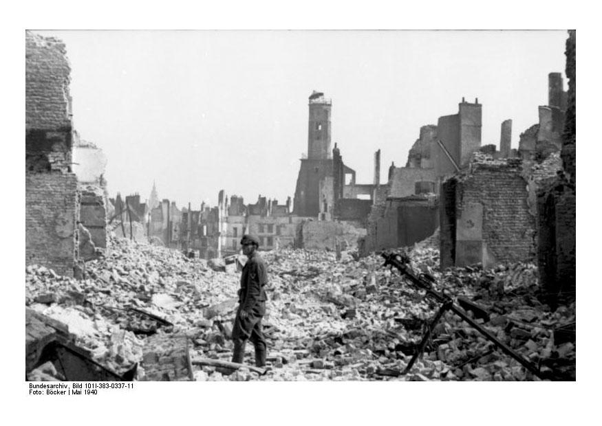 ruinas de calais - francia Foto ruinas de calais - francia
