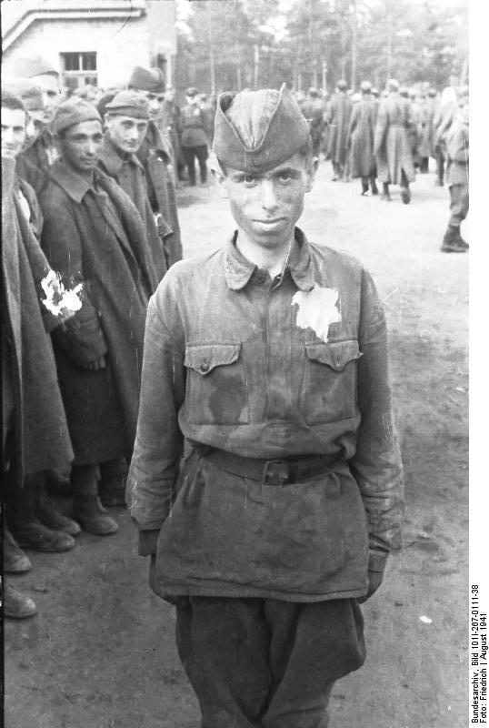 rusia - soldado judAo como prisionero de guerra Foto rusia - soldado judAo como prisionero de guerra