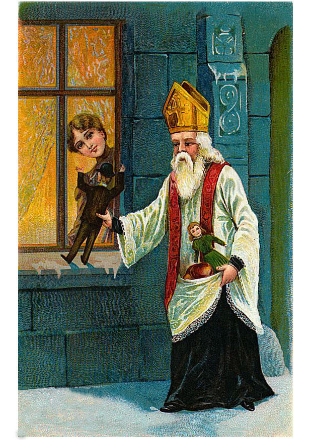 san nicolA¡s con juguetes Imagen san nicolA¡s con juguetes