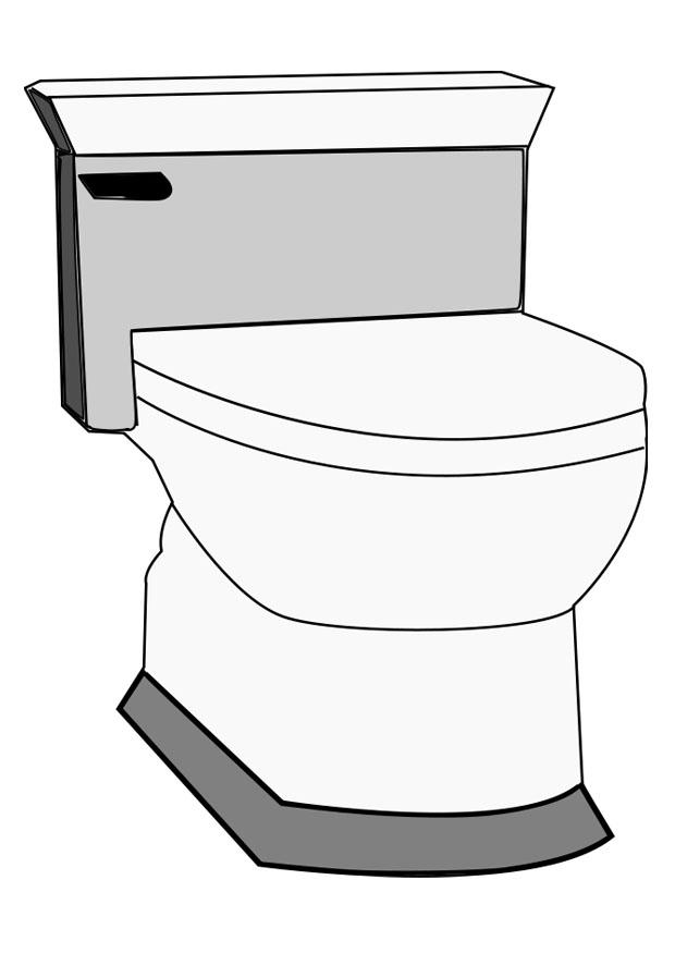sanitario Dibujo para colorear sanitario