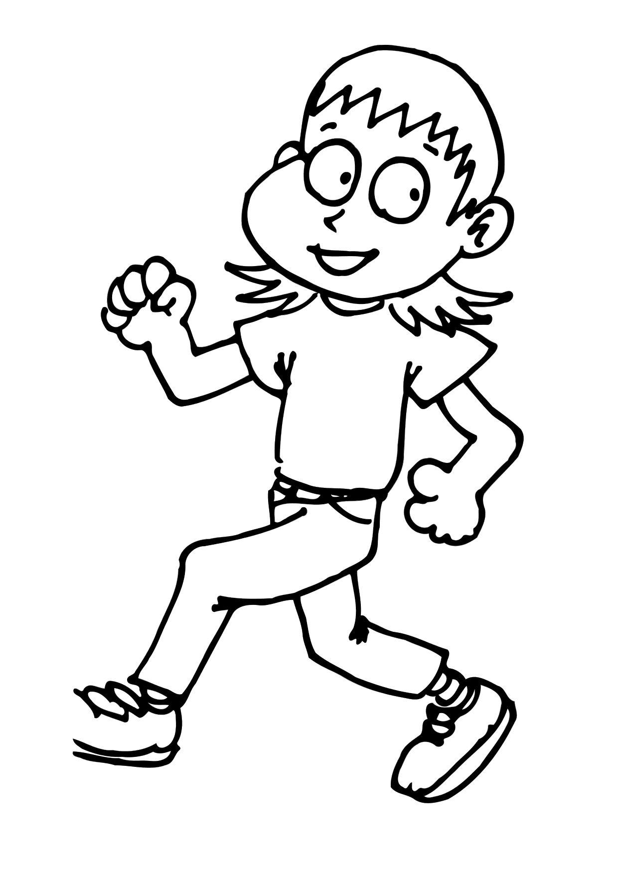 011b. sano Dibujo para colorear 011b. sano