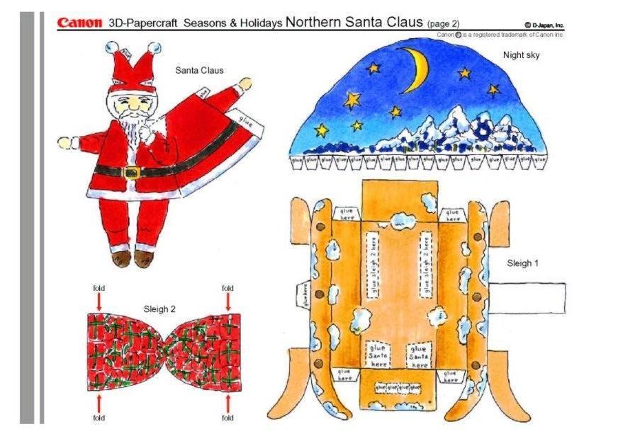 santa claus Manualidades santa claus