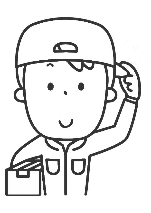 servicio de paqueteria Dibujo para colorear servicio de paqueteria