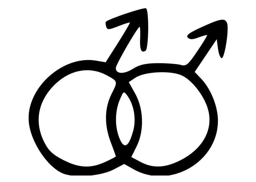 sAmbolo de homosexuales Dibujo para colorear sAmbolo de homosexuales