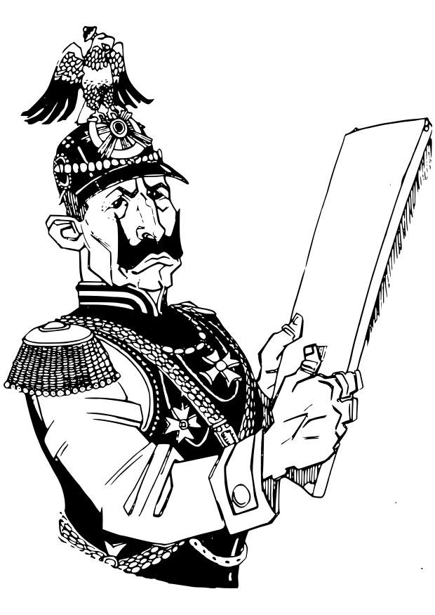 soldado alemA¡n Dibujo para colorear soldado alemA¡n