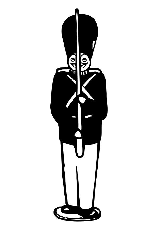 soldado de plomo Dibujo para colorear soldado de plomo