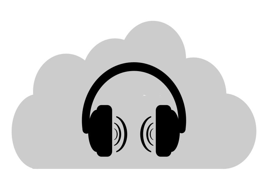 sonido Dibujo para colorear sonido