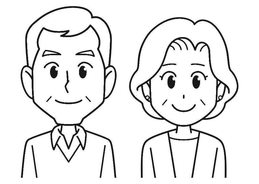 sonrie Dibujo para colorear sonrie