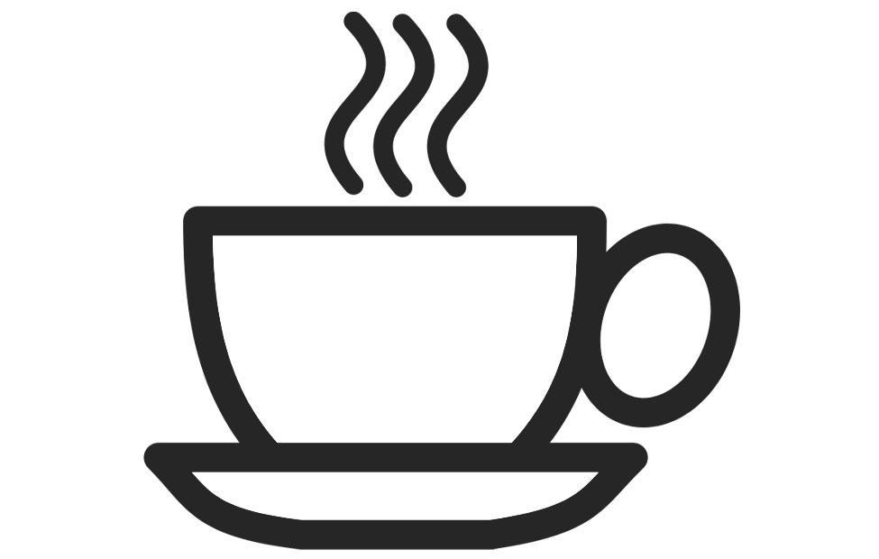 taza de cafA© Dibujo para colorear taza de cafA©
