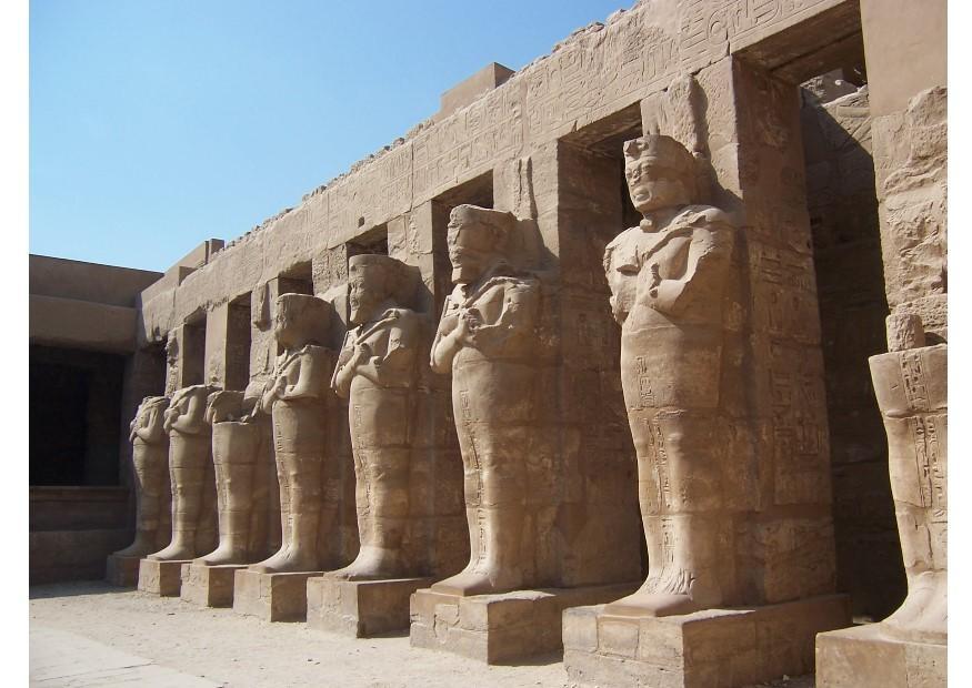 Foto templo de karnak, luxor