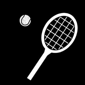 Dibujo para colorear tenis