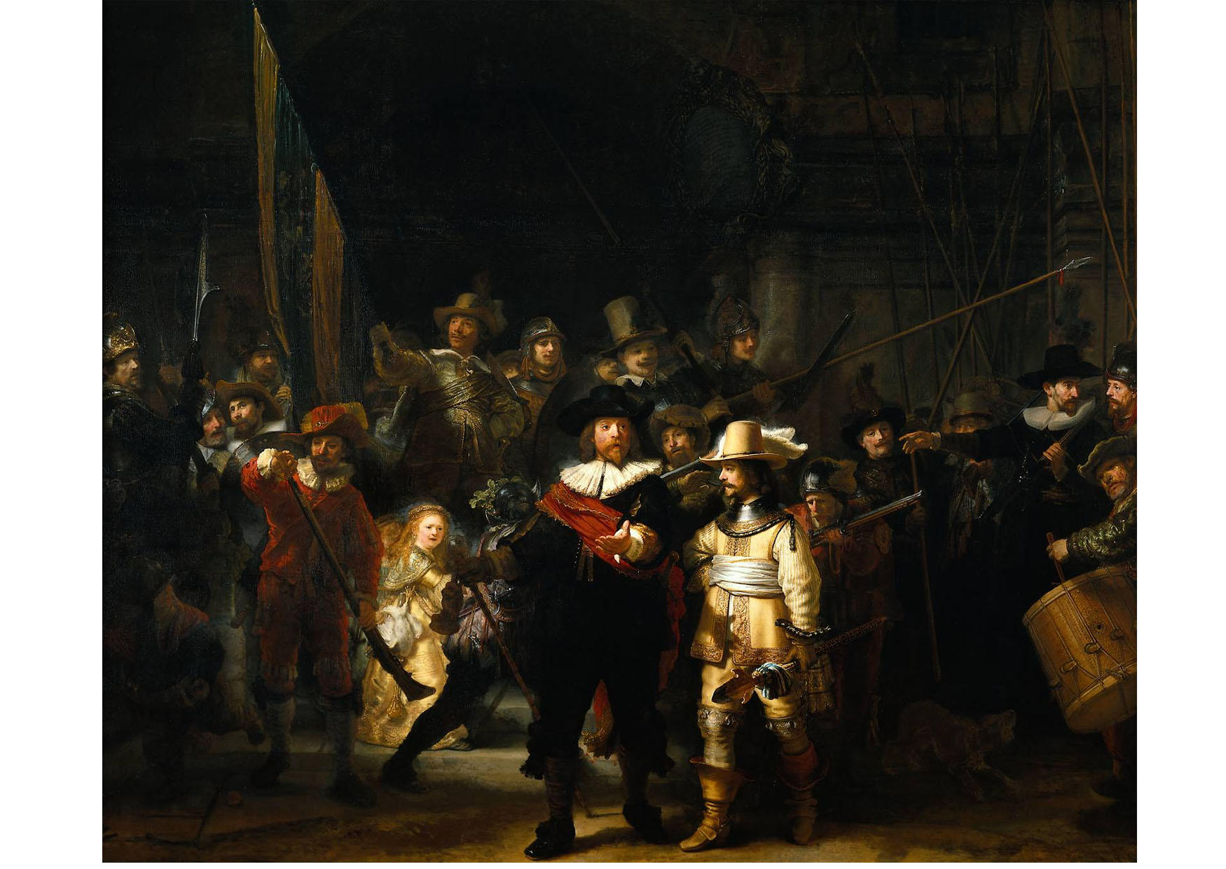 Imagen the night watch - rembrandt