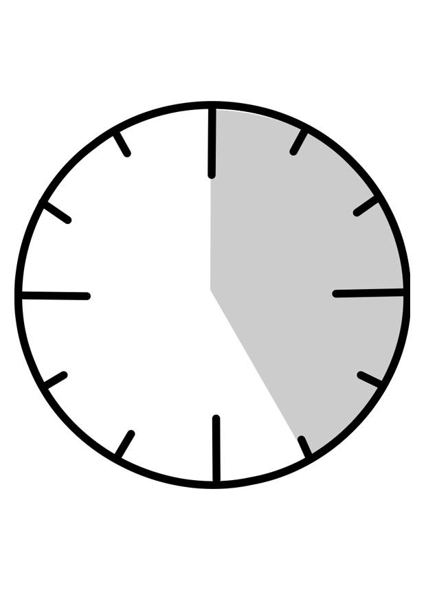 tiempo Dibujo para colorear tiempo