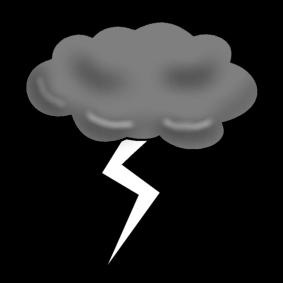 tormenta Dibujo para colorear tormenta