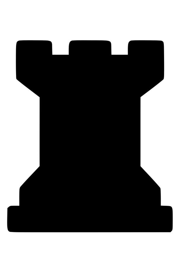 torre Dibujo para colorear torre