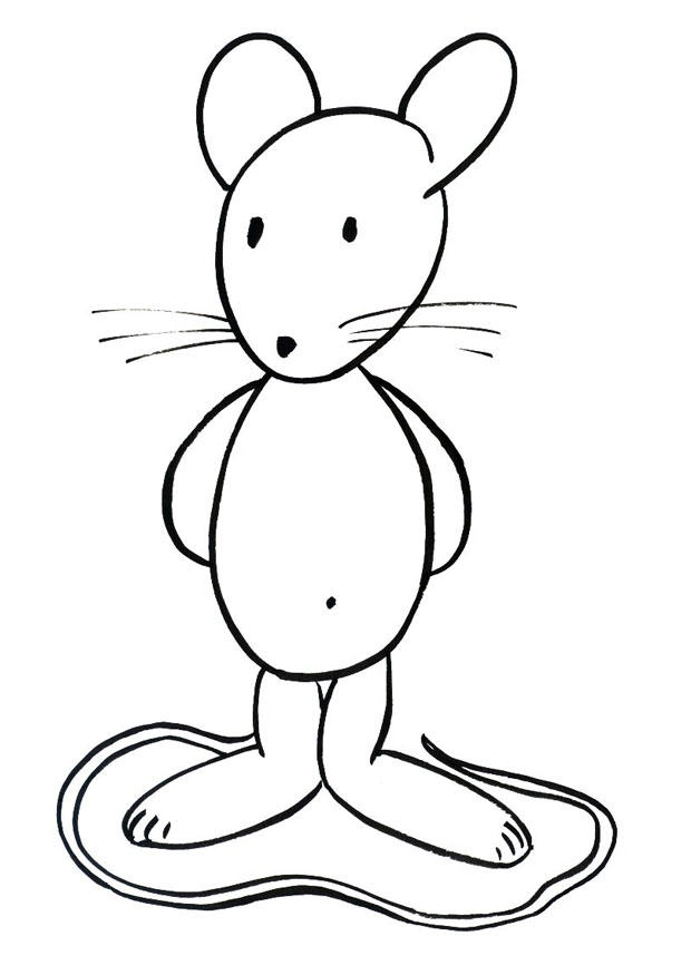 transi, el conejo Dibujo para colorear transi, el conejo