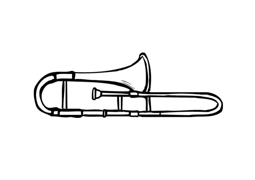 trombA³n Dibujo para colorear trombA³n