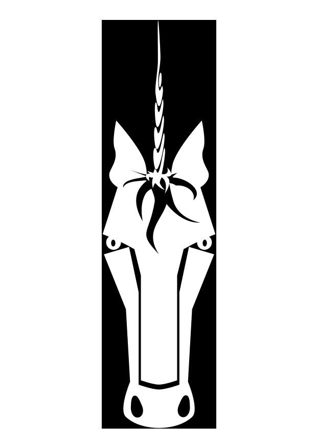 unicornio Dibujo para colorear unicornio
