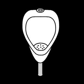 urinario Dibujo para colorear urinario