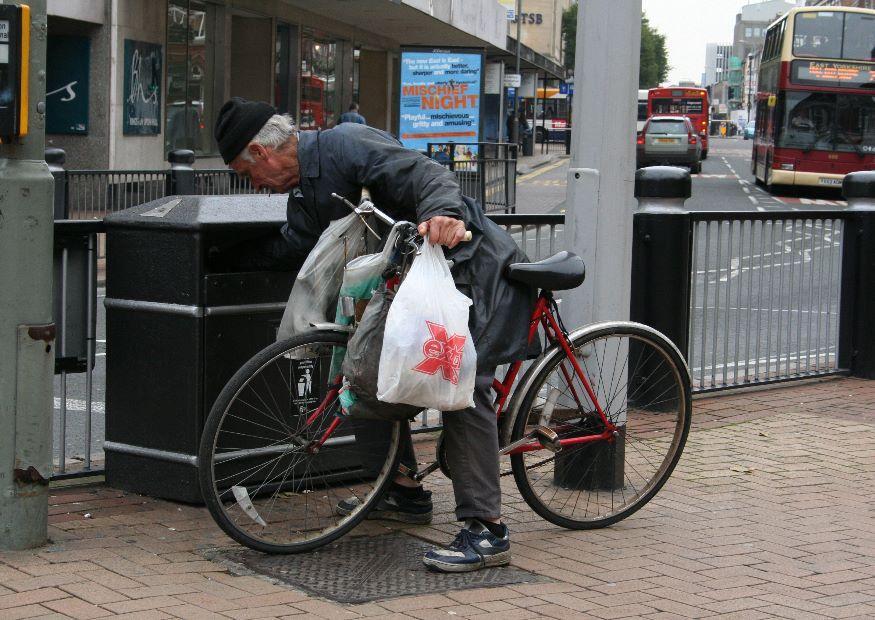 vagabundo en hull (gb) Foto vagabundo en hull (gb)