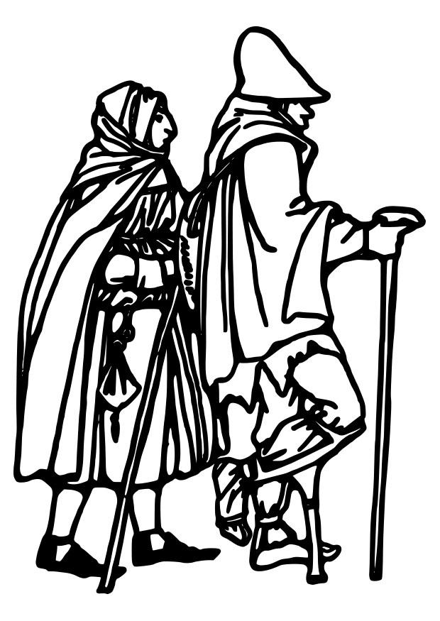 vagabundos Dibujo para colorear vagabundos