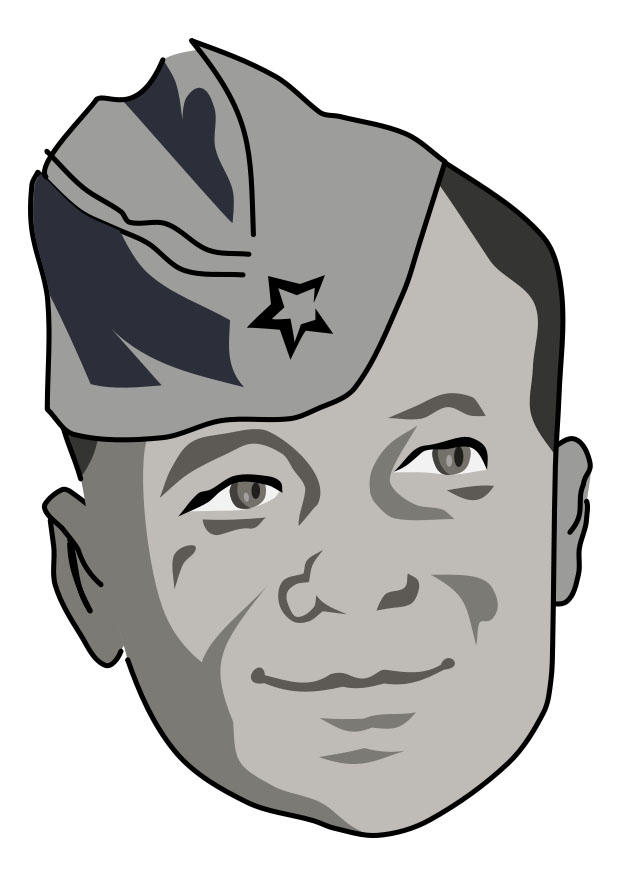 vasili tyorkin Dibujo para colorear vasili tyorkin