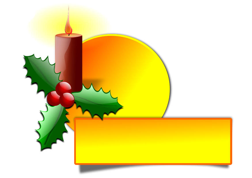 vela de navidad Imagen vela de navidad