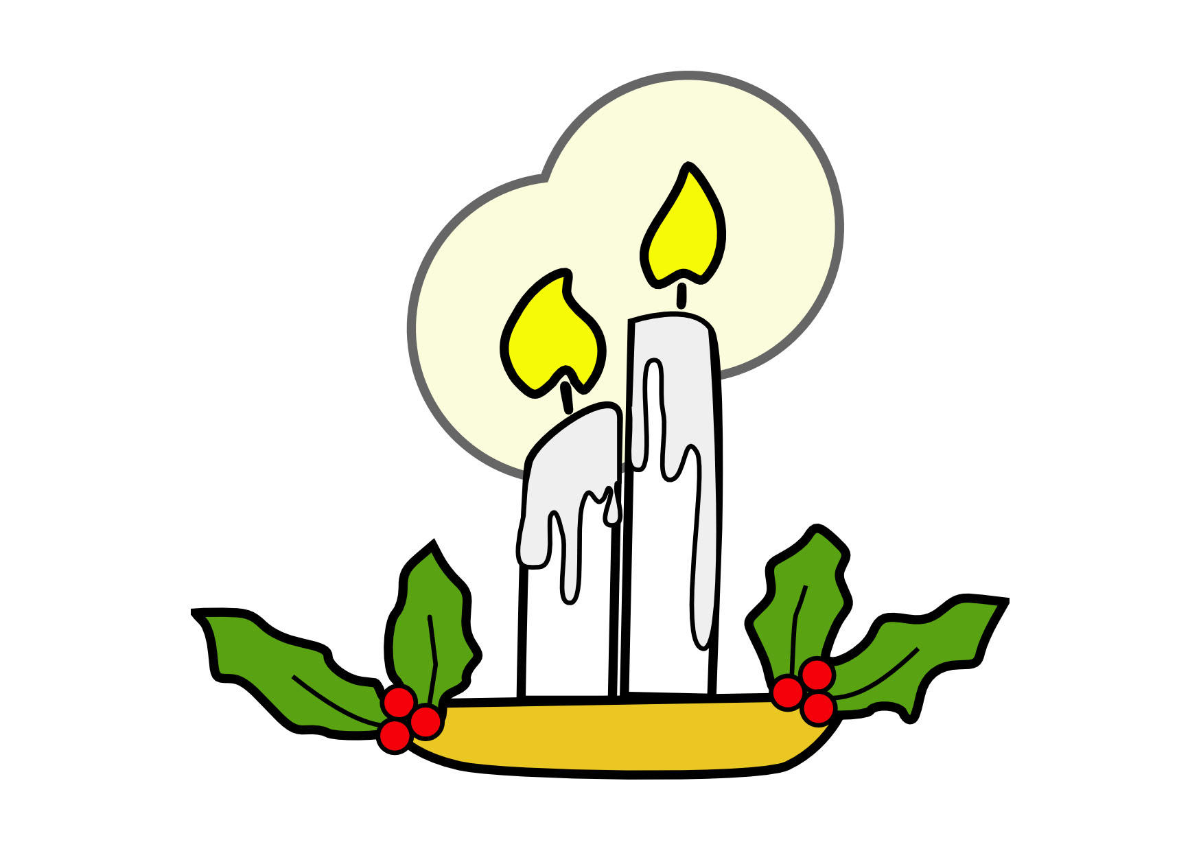 velas de navidad Imagen velas de navidad