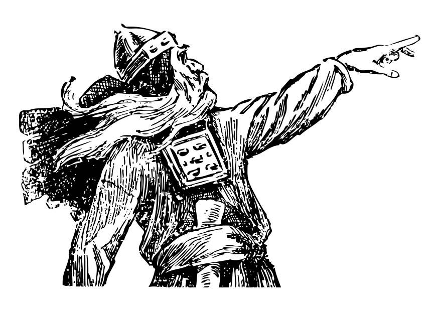 vikingo Dibujo para colorear vikingo