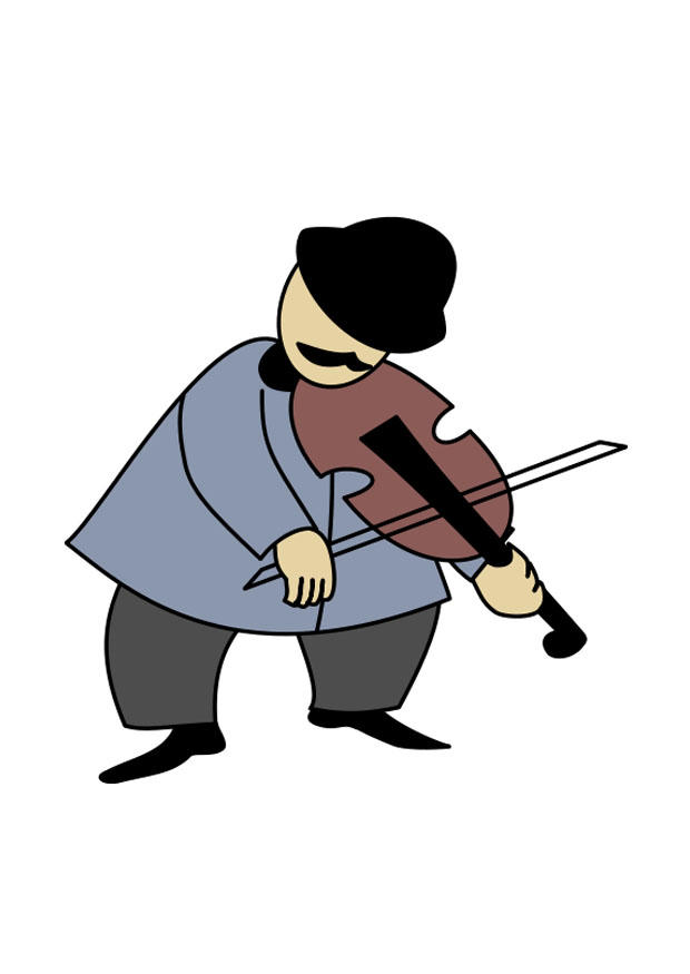 violinista Imagen violinista