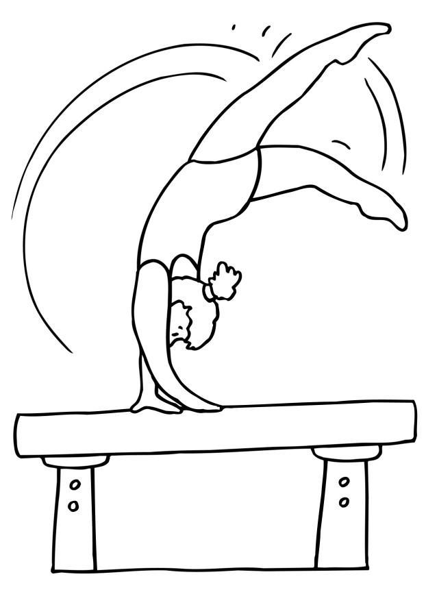 voltereta Dibujo para colorear voltereta