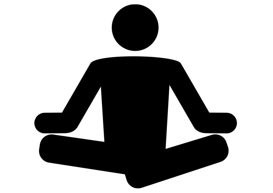 yoga Dibujo para colorear yoga